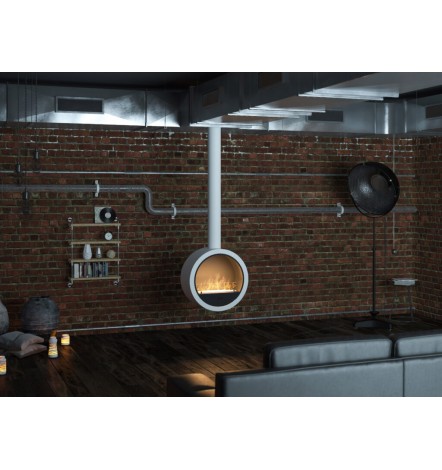 Chimenea de bioetanol INCYRCLE WALL blanco 500 mm 1L