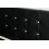 Lit CAMILA noir 160 x 200 cm avec tiroirs de rangement 