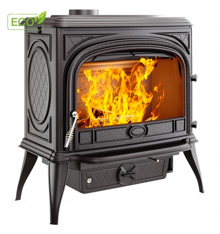 Estufa de leña de hierro fundido Premium SPHINX S6 ECO 13kW