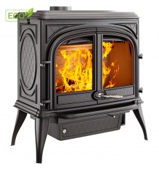 Estufa de leña de hierro fundido Premium ARES S7 ECO 11kW