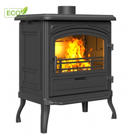 Estufa de leña de hierro fundido Premium EOS S13 ECO 10kW