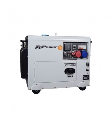 Groupe électrogène diesel 7,9 kVA full power K8000SE-T ITCPower