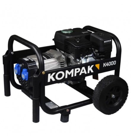 Groupe électrogène monophasé essence K4000 RENTAL Kompak