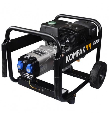 Groupe électrogène monophasé essence K5500 RENTAL Kompak