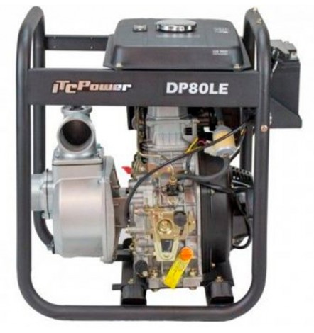 Motopompe diesel pour eaux propres DP80LE 1000L/min