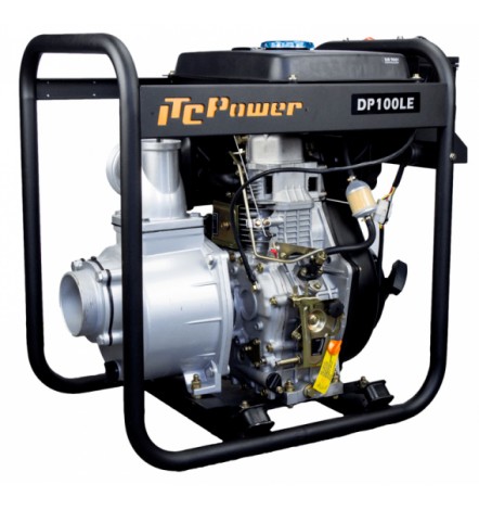 Motopompe diesel pour eaux propres DP100LE 1600L/min