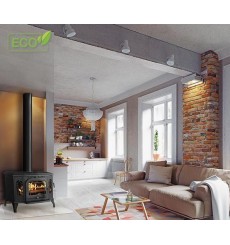 POÊLE À BOIS P7-10.5kW ECO LB WR gauche