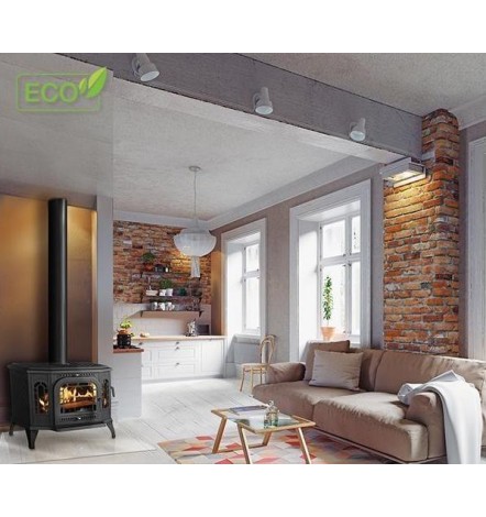 POÊLE À BOIS WP7-10.5kW ECO PB WR