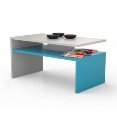Table basse PRIMA Bicolore  bleu