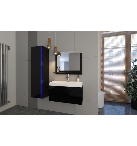 Conjunto de mueble de baño con lavabo BOMBER II 60 CM blanco