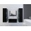 Conjunto de mueble de baño con lavabo DREAM II 80 CM negro