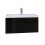 Conjunto de mueble de baño con lavabo DREAM II 80 CM negro