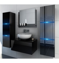 Conjunto de mueble de baño LIKE II 60 CM negro