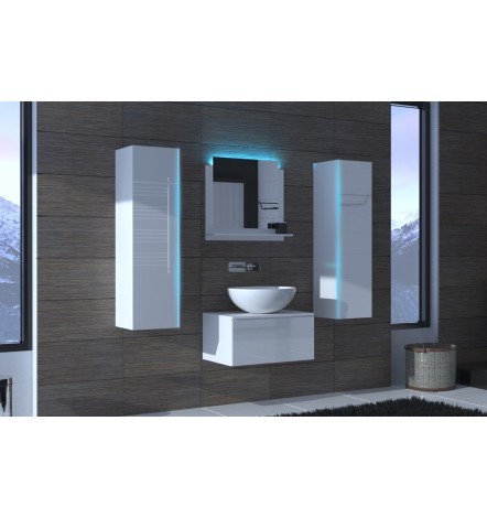 Conjunto de mueble de baño ALIUS I 60 CM blanco