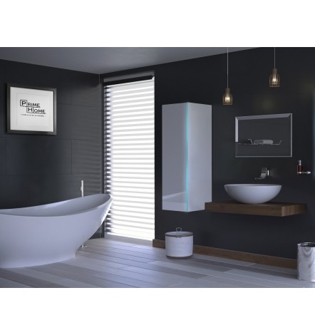 Ensemble meuble de salle de bain ALIUS 11 blanc