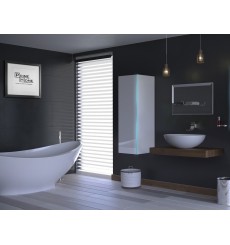 Ensemble meuble de salle de bain ALIUS 11 blanc