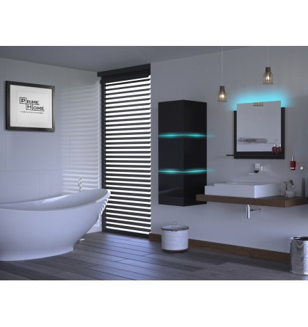 Conjunto de mueble de baño ALIUS 13 negro