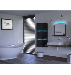 Conjunto de mueble de baño ALIUS 13 negro