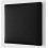 Meuble d'entrée GF85, 157 x 35 x 224 cm, noir