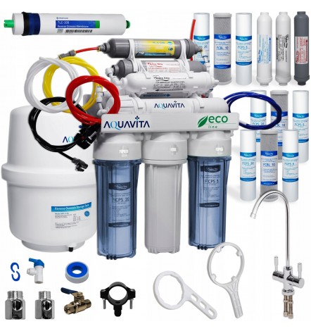 Osmoseur domestique 7 étapes de filtration RO8 AQUA VITA BIO GRD