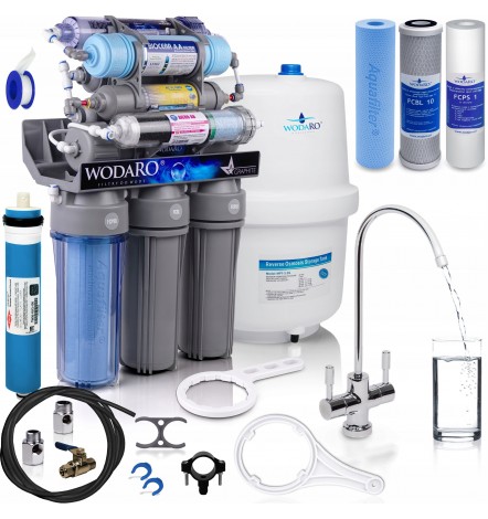 Osmoseur domestique 10 étapes de filtration RO10 GRIS