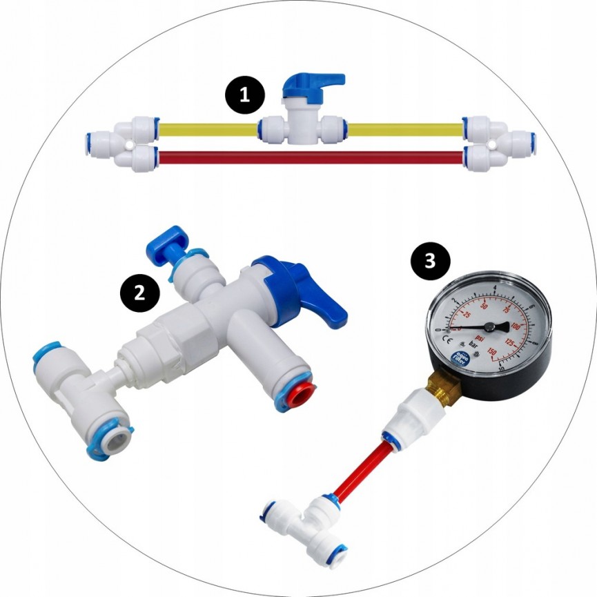Osmoseur domestique 10 étapes de filtration RO10-OR