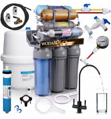 Osmoseur domestique 10 étapes de filtration RO10-OR