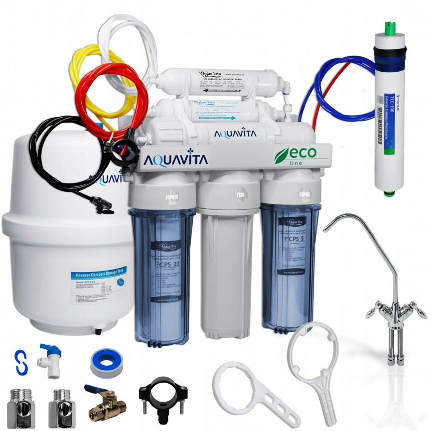 Système domestique de filtration d'eau-Stage 6