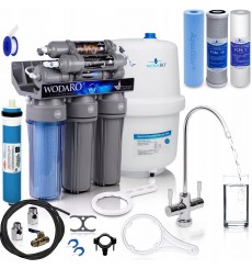 Osmoseur domestique 6 étapes de filtration RO6 WG + 1 jeu de cartouches (3 pièces)