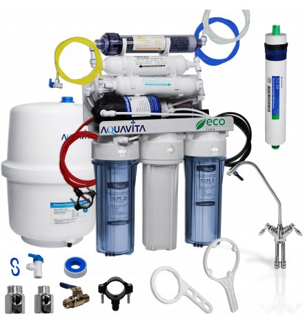 Osmoseur domestique 7 étapes de filtration AV RO7 REDOX