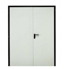 Porte double coupe-feu EI2 120 (RF 120) en plusieurs dimensions, blanc