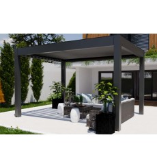 Pergola bioclimatica autoportante motorizzata ADONIS 300x300x250 cm