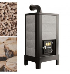 POÊLE À BOIS OU PELLETS 15 kW