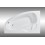 Baignoire d'angle gauche/droit Tom - 150/160/170x105 cm