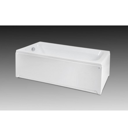 Baignoire Michael mini avec tablier - 105/120 x 70 cm