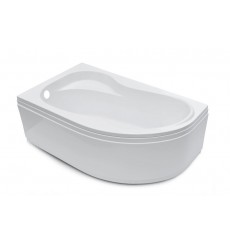 Baignoire d'angle gauche/droit Hugo avec tablier - 170x105 cm