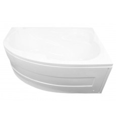 Baignoire d'angle gauche/droit Jean avec tablier - 150x100 cm
