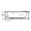 Banheira de hidromassagem de 2 lugares RAMONA 180x90x76 cm 24 jactos