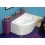 Banheira de hidromassagem de 2 lugares RAMONA 180x90x76 cm 24 jactos