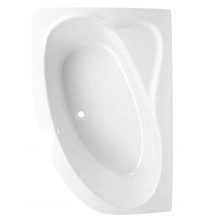 Baignoire d'angle gauche/droit Artemide avec tablier - 150x100 cm