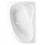 Baignoire d'angle gauche/droit Artemide avec tablier - 150x100 cm