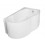Banheira de hidromassagem de 2 lugares RAMONA 180x90x76 cm 24 jactos