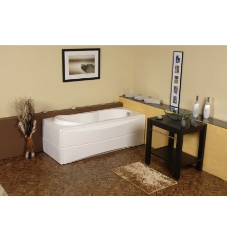 Baignoire rectangulaire avec tablier Sonia 150/170x70cm