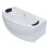 Banheira de hidromassagem de 2 lugares RAMONA 180x90x76 cm 24 jactos