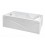 Banheira de hidromassagem de 2 lugares RAMONA 180x90x76 cm 24 jactos