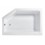 Baignoire d'angle gauche/droit Caroline - 150x100 cm