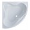 Baignoire d’angle avec tablier Royal 150 x 150cm