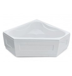 Baignoire d’angle avec tablier Diane 147x147x63cm