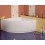 Baignoire d’angle avec tablier Michelle 140x140x63cm