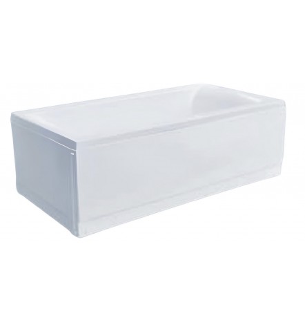 Baignoire rectangulaire avec tablier Elena 190x90cm